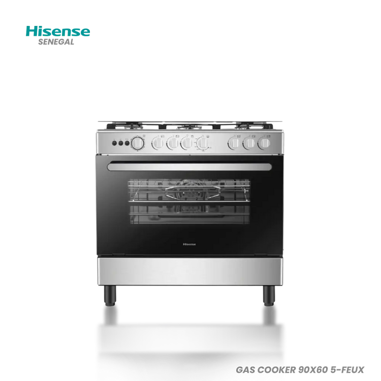 HISENSE GAS COOKER 90*60 5-FEUX Hometech SA