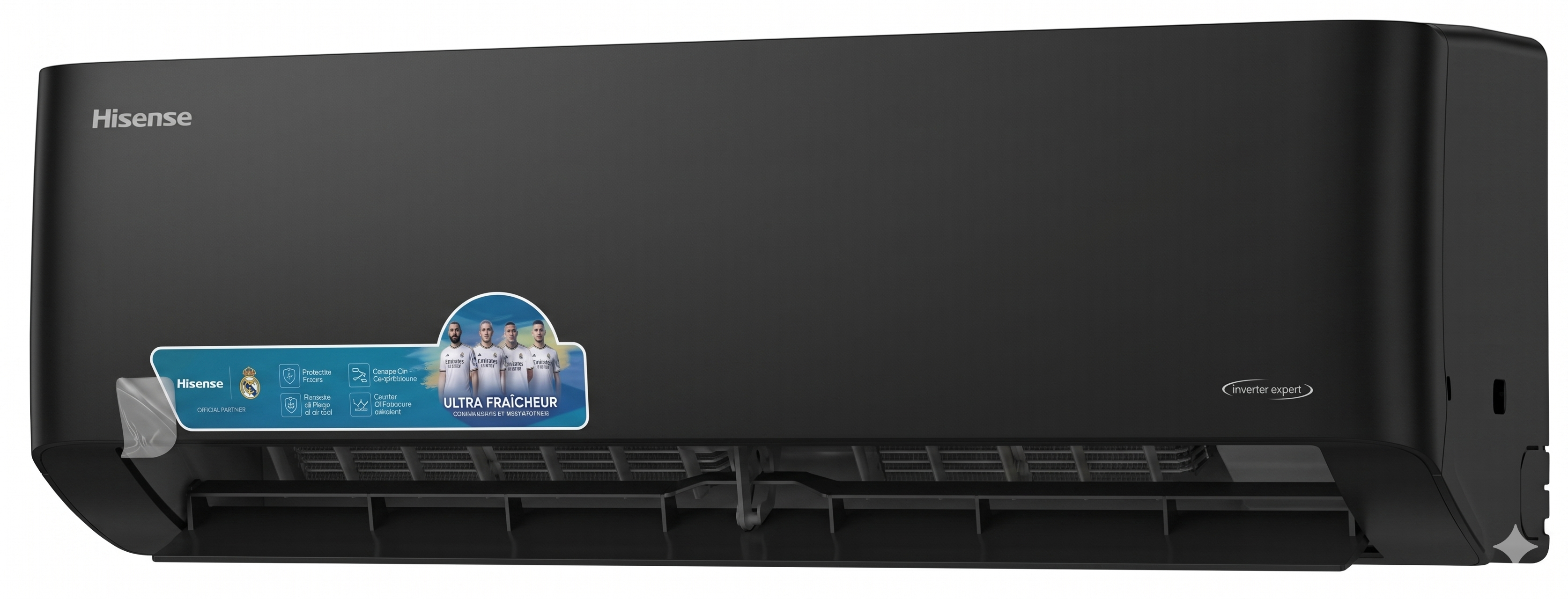 Hisense Split Inverter AS-12TW4SLUHBB R410A Noir Wifi