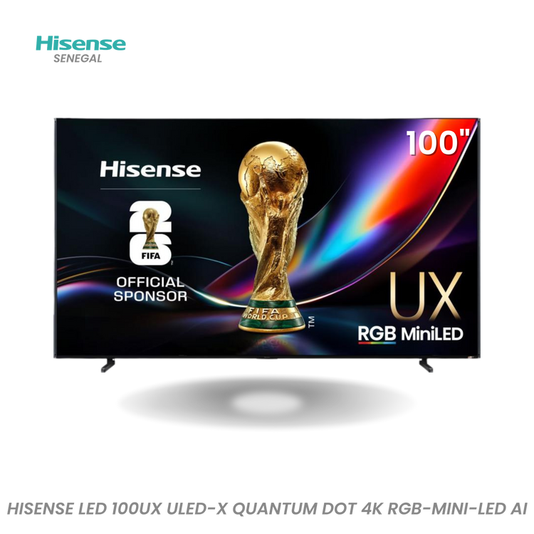Hisense Led 100UX ULED-X Quantum Dot 4K RGB-MINI-LED AI