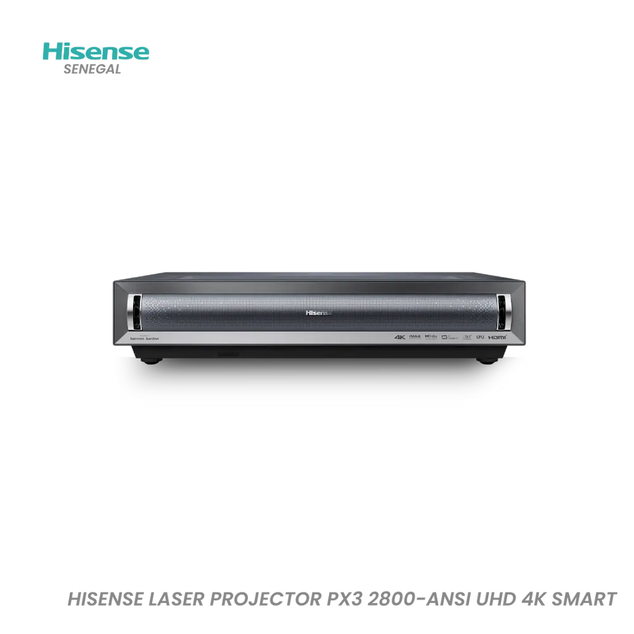 HISENSE LASER PROJECTOR PX3 2800-ANSI UHD 4K SMART Hometech SA