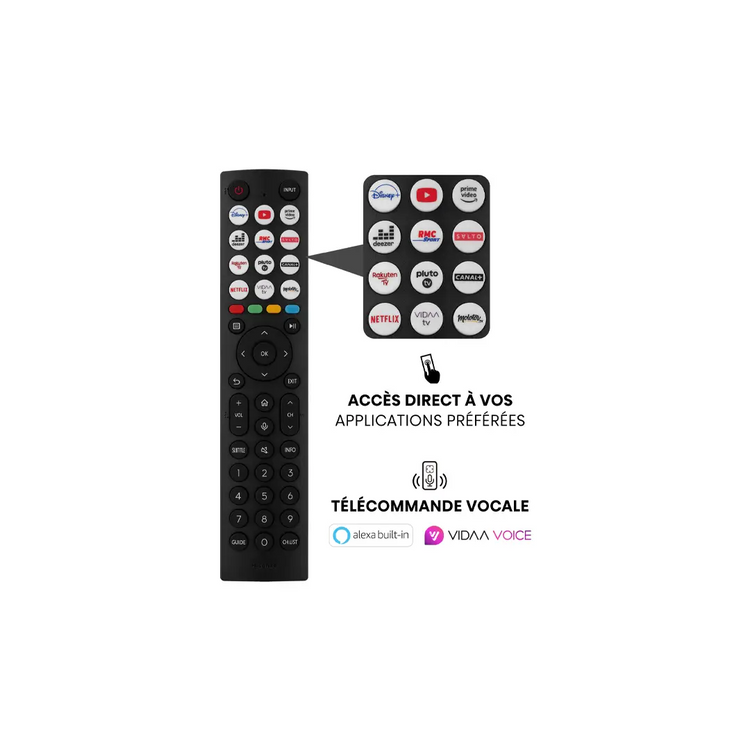 HISENSE TV 65A6K UHD 4K SMART VIDAA Hometech SA