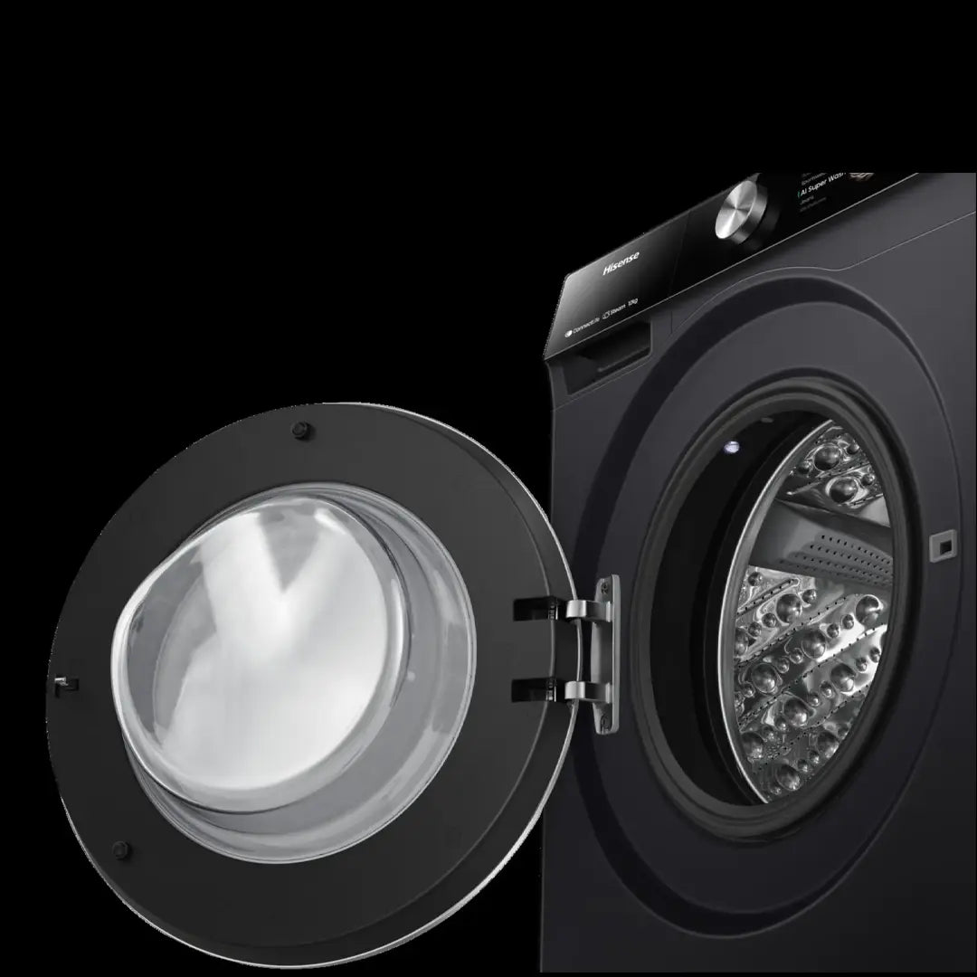 HISENSE MACHINE A LAVER FRONT-LOAD 12KG DRYER 8KG WD5S1245BB INVERTER Hometech SA