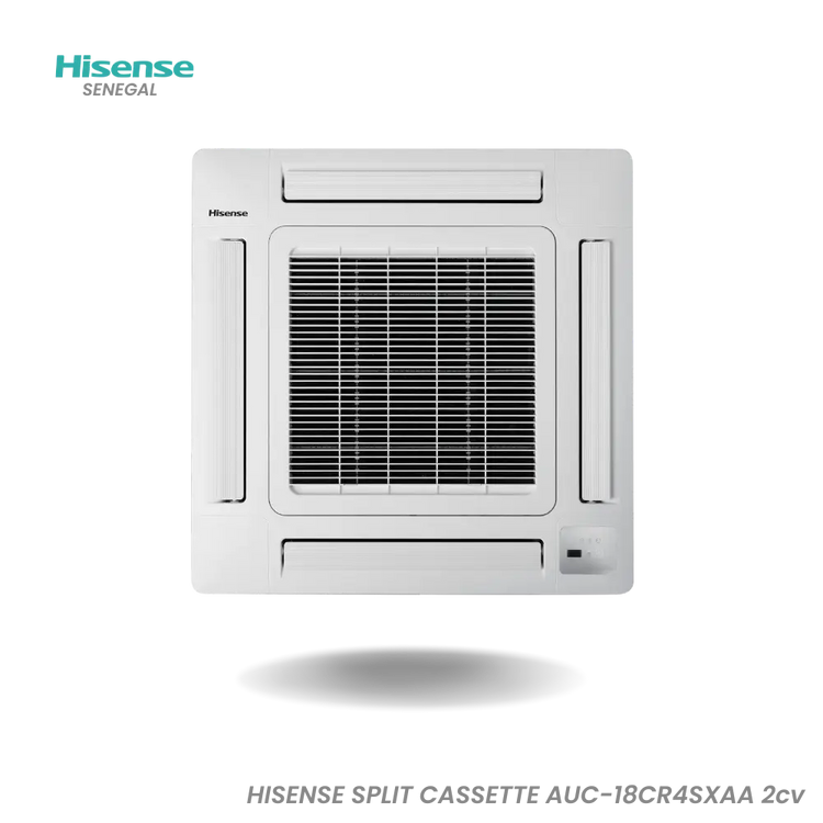 HISENSE SPLIT CASSETTE AUC-18CR4SXAA 2cv Sans LIAISONS Hometech SA