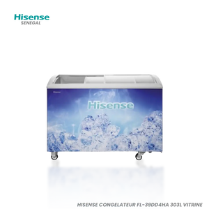 HISENSE CONGELATEUR FL-39DD4HA 303L VITRINE Hometech SA