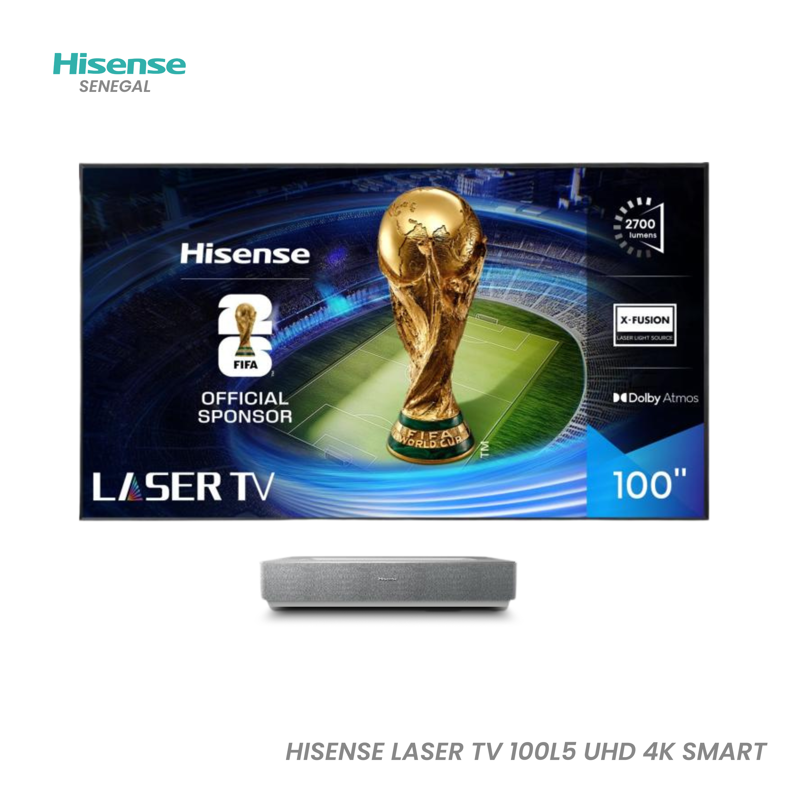 Hisense Laser TV 100L5 UHD