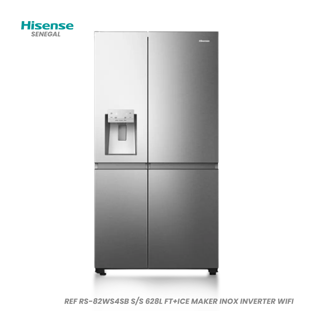 HISENSE REF RS-82WS4SB S/S 628L Hometech SA