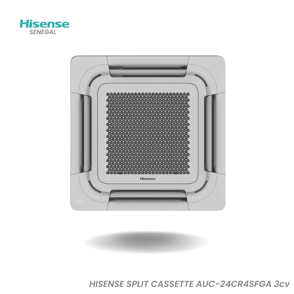 HISENSE SPLIT CASSETTE AUC-24CR4SFGA 3cv R410a Sans LIAISONS Hometech SA