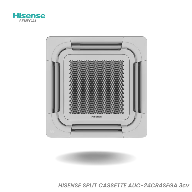 HISENSE SPLIT CASSETTE AUC-24CR4SFGA 3cv R410a Sans LIAISONS Hometech SA