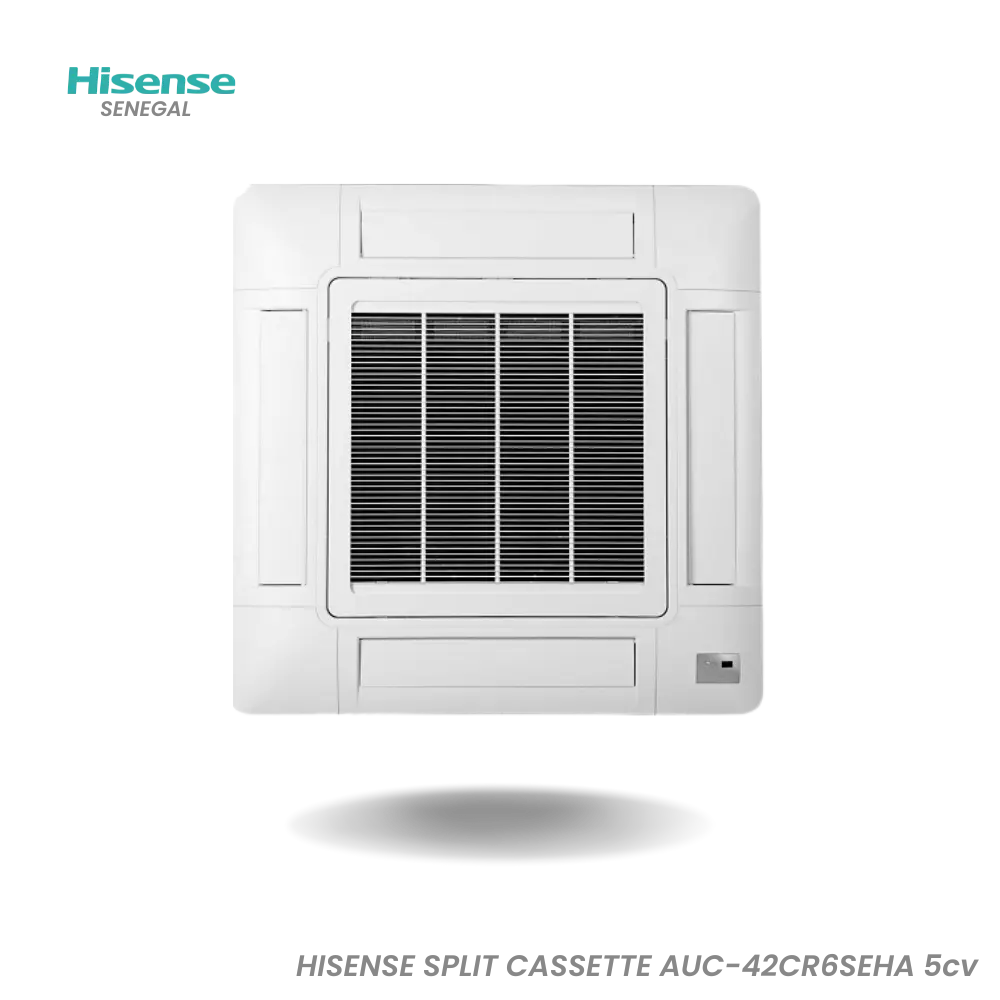 HISENSE SPLIT CASSETTE AUC-42CR6SEHA 5cv R410a Sans LIAISONS Hometech SA