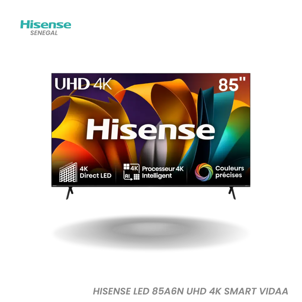 HISENSE LED 85A6N UHD4K SMART VIDAA Hometech SA