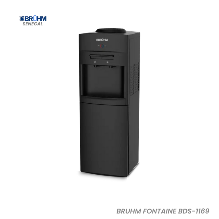 BRUHM FONTAINE 2-TAPS NOIR BDS-1169 Hometech SA