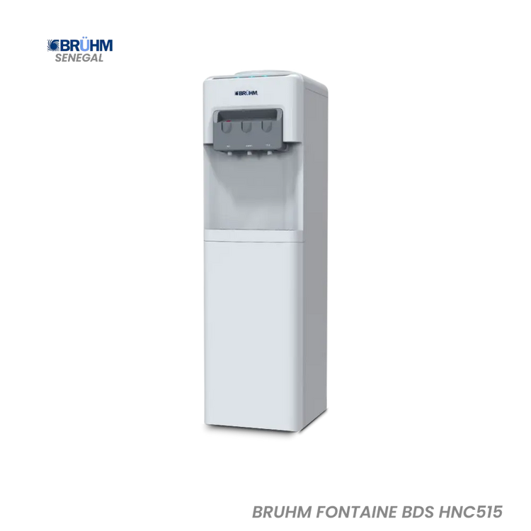 BRUHM FONTAINE 3-TAPS BLANC AVEC FRIGO BDS-HNC515 Hometech SA