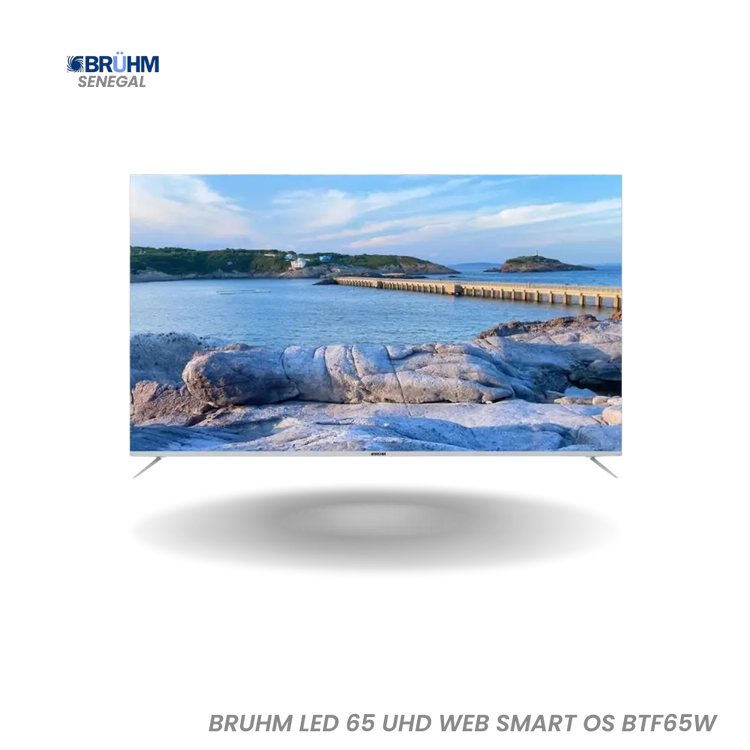 BRUHM LED 65 UHD WEB SMART OS BTF-65W Hometech SA