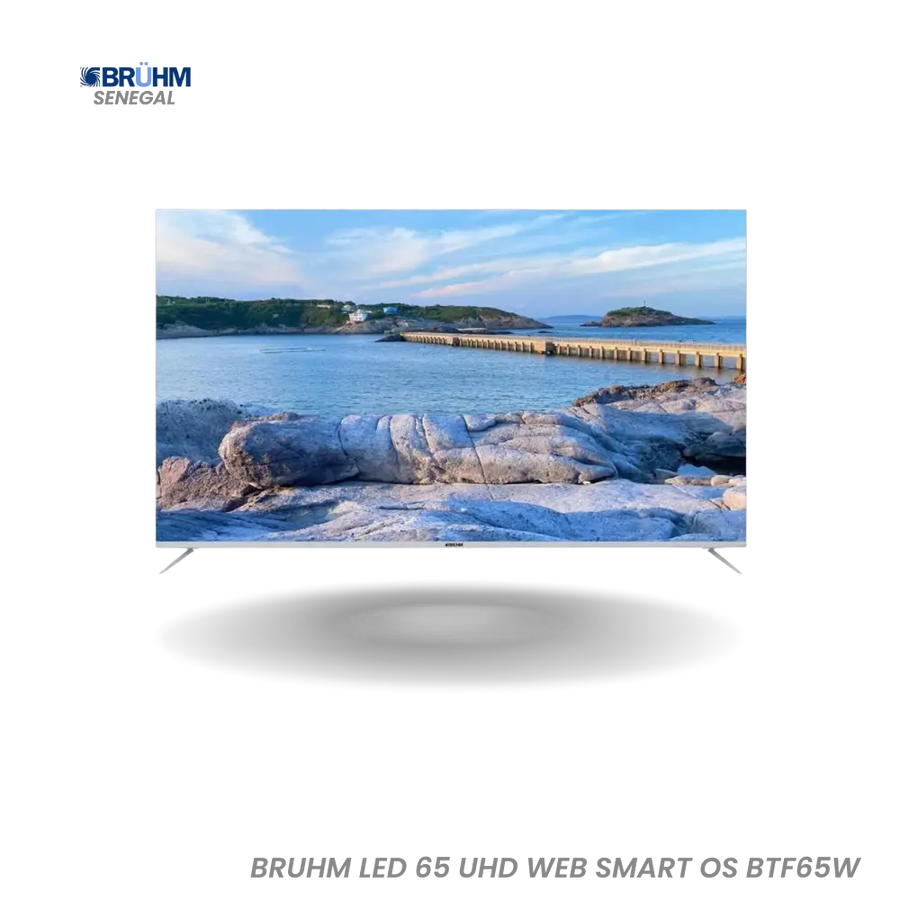 BRUHM LED 65 UHD WEB SMART OS BTF-65W Hometech SA