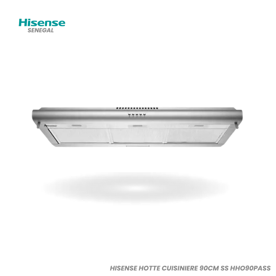 HISENSE HOTTE CUISINIERE 90CM SS HHO90PASS Hometech SA