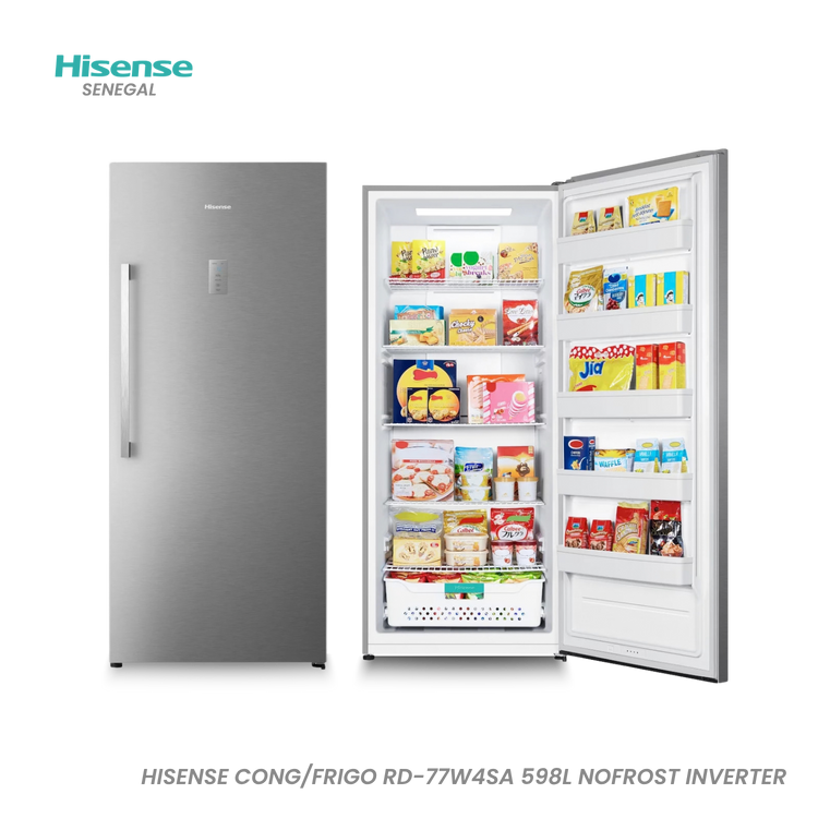 Hisense CONG/FRIGO RD-77W4SA 598L Nofrost Inverter
