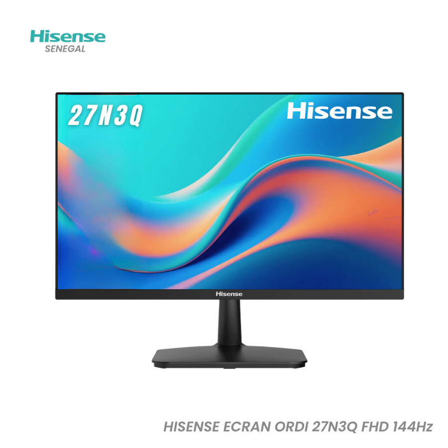Hisense Ecran Ordi 27N3Q FHD 144Hz