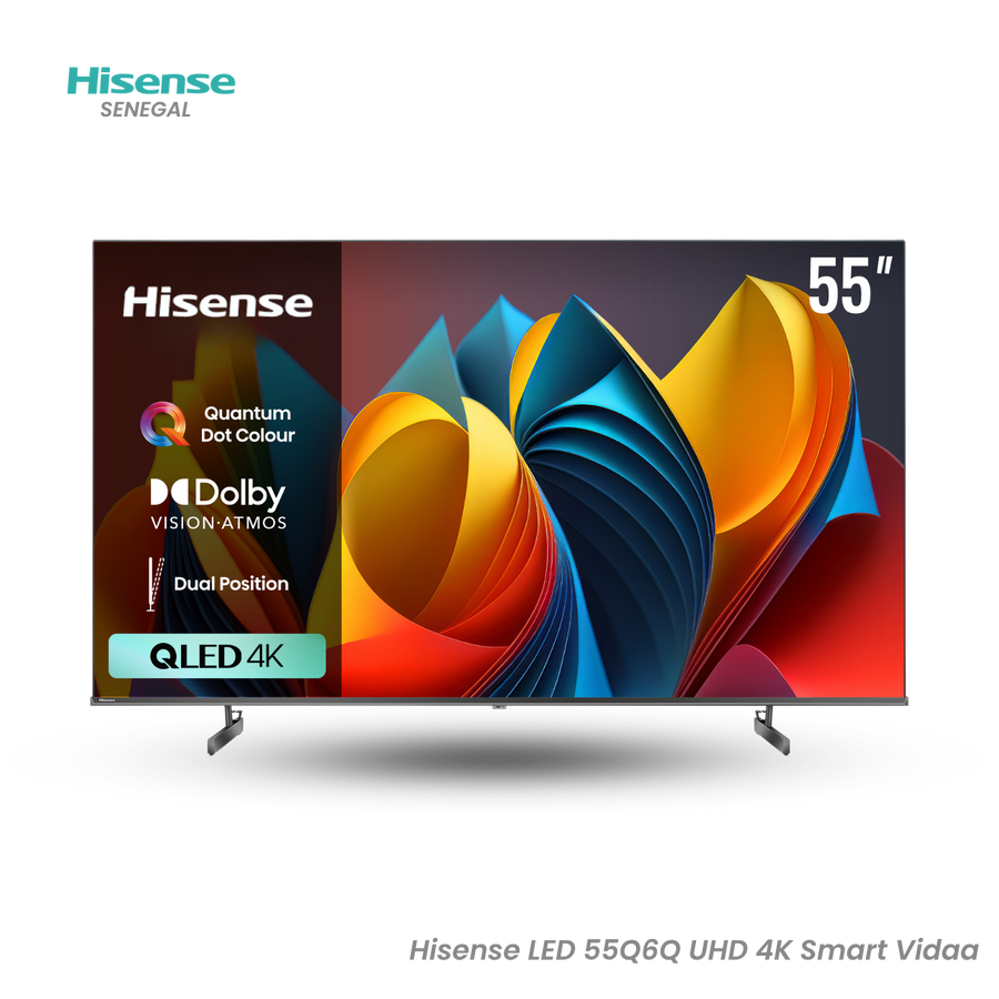 Hisense LED 55Q6Q UHD 4K Smart Vidaa