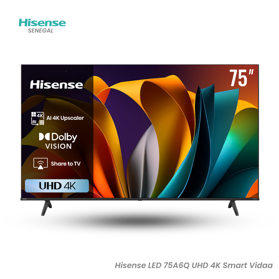 Hisense Led 75Q6Q UHD 4K Smart Vidaa