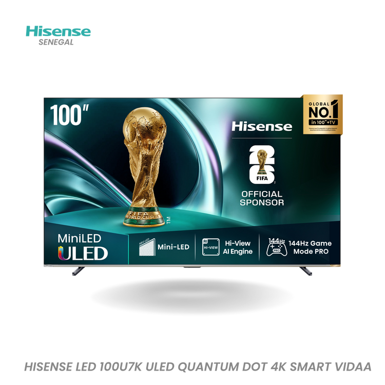 Hisense TV 100" Mini-LED ULED 4K - 100U7K