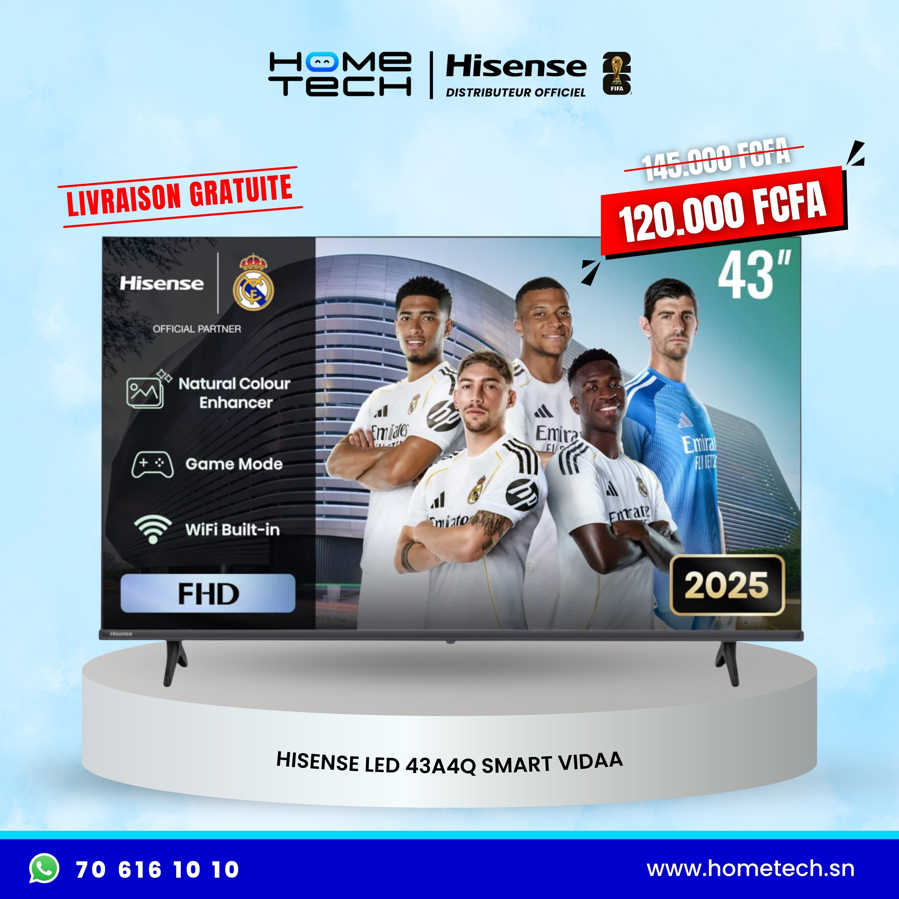 Hisense TV 43A4Q