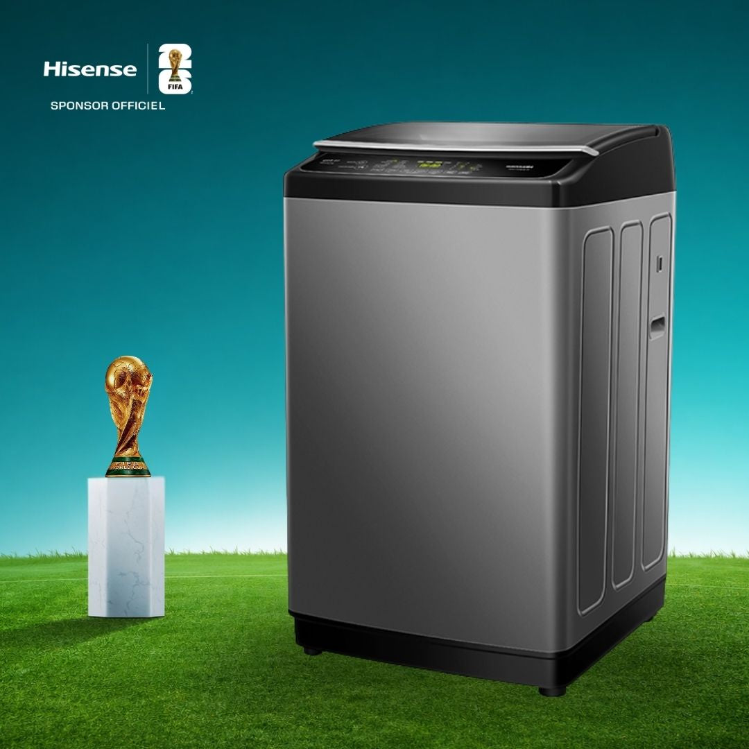 Hisense Machine à Laver Top-Load 8KG