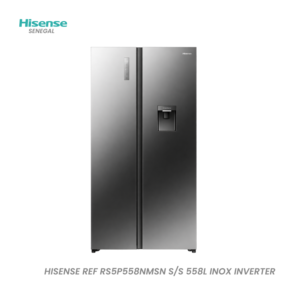 Hisense Réfrigérateur RS5P558NMSN S/S 558L Inox Inverter