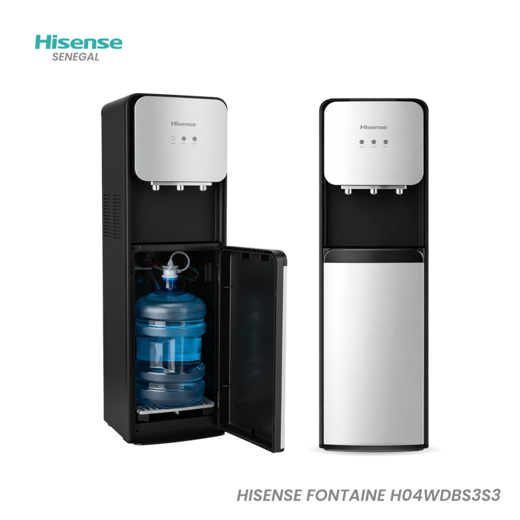 Hisense Fontaine Gris H04WDBS3S3 Cache Bouteille