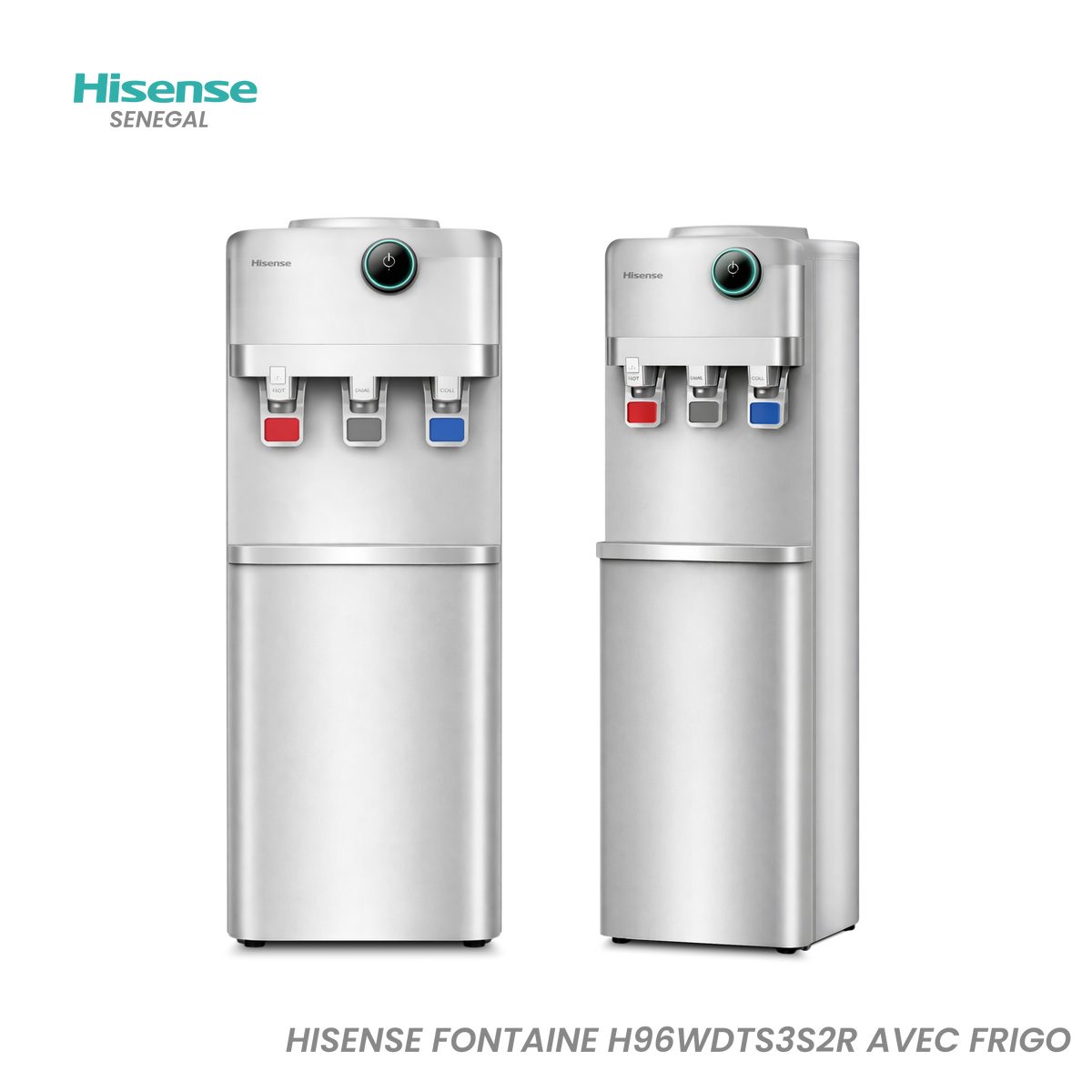 Hisense Fontaine Gris H96WDTS3S2R Avec Frigo