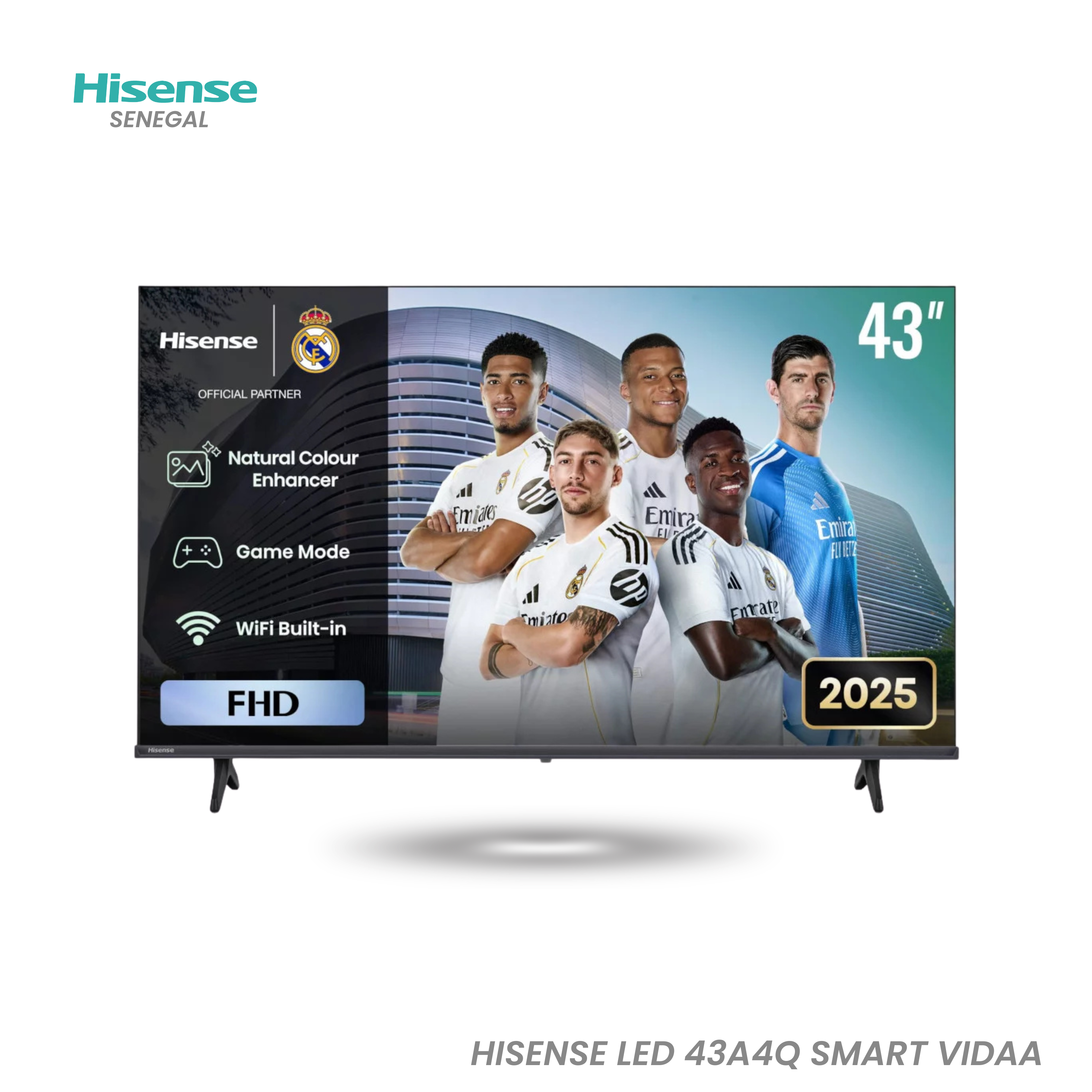HISENSE TV 43A4K SMART VIDAA