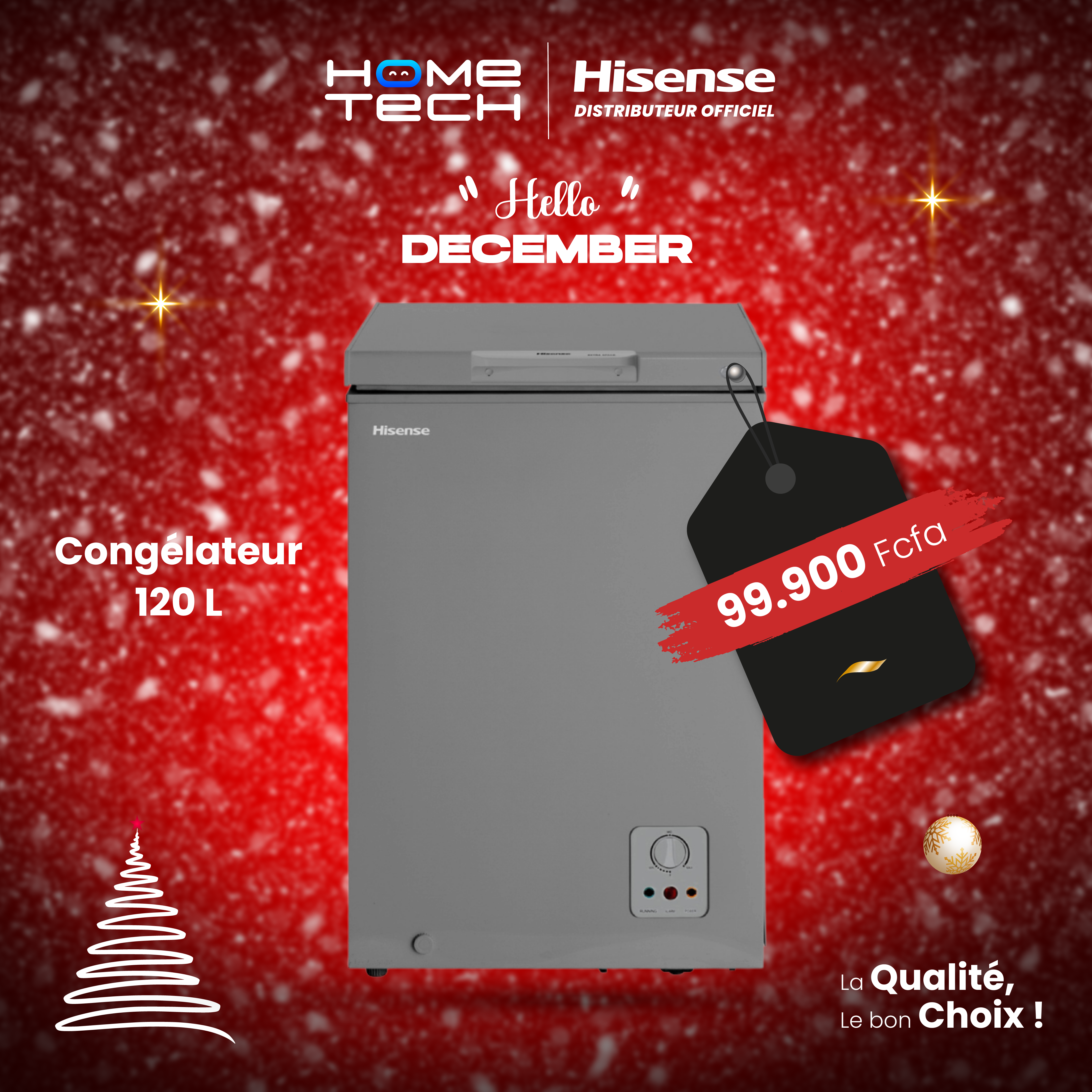 Hisense Congélateur FC-12A 120L