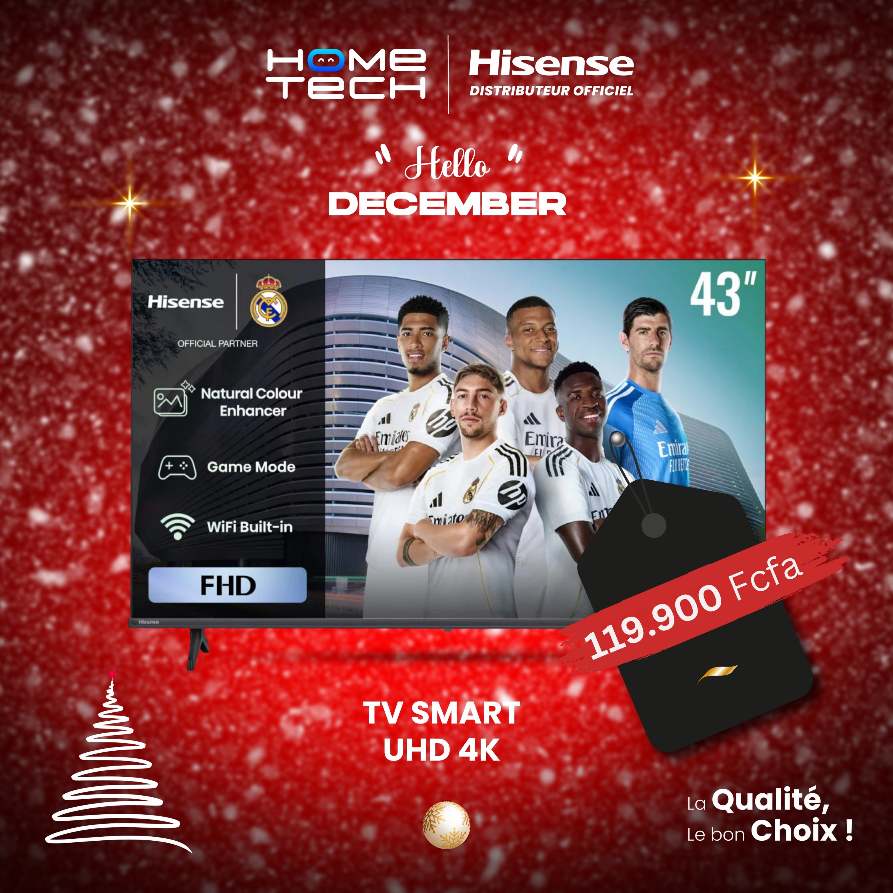 Hisense TV 43A4Q