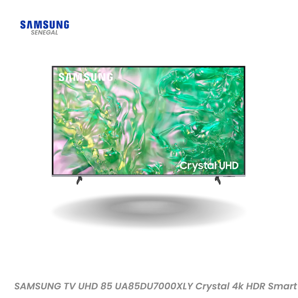 SAMSUNG TV UHD 85 UA85DU7000XLY Crystal 4k HDR Smart Hometech SA