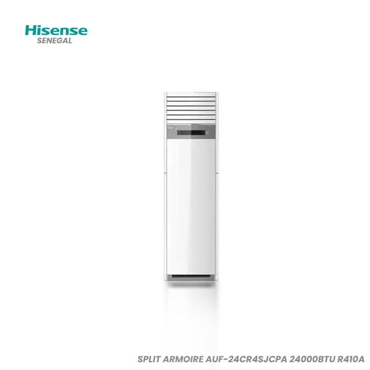 HISENSE SPLIT ARMOIRE AUF-24CR4SJCPA 24000BTU R410A Hometech SA