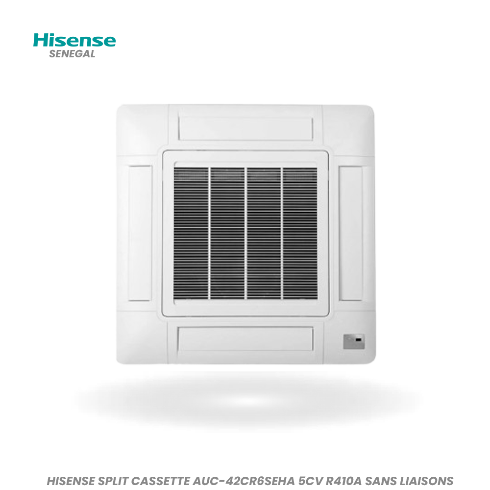 HISENSE SPLIT CASSETTE AUC-42CR6SEHA 5cv R410a Sans LIAISONS