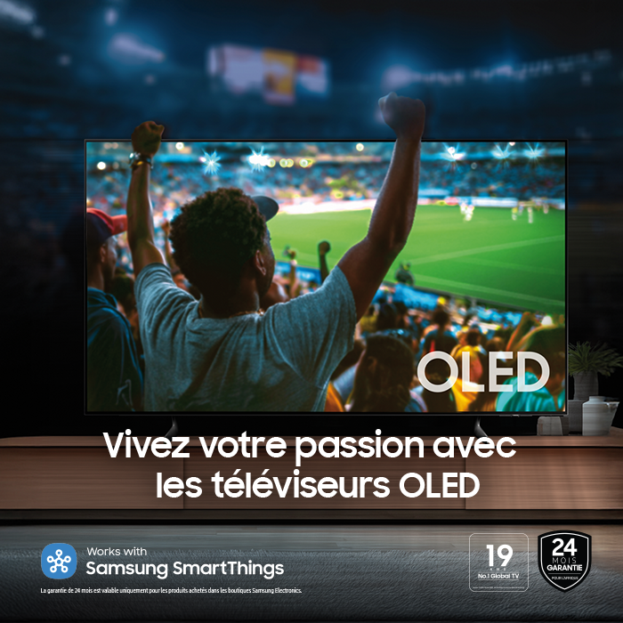Samsung OLED : vivez votre passion avec les téléviseurs OLED