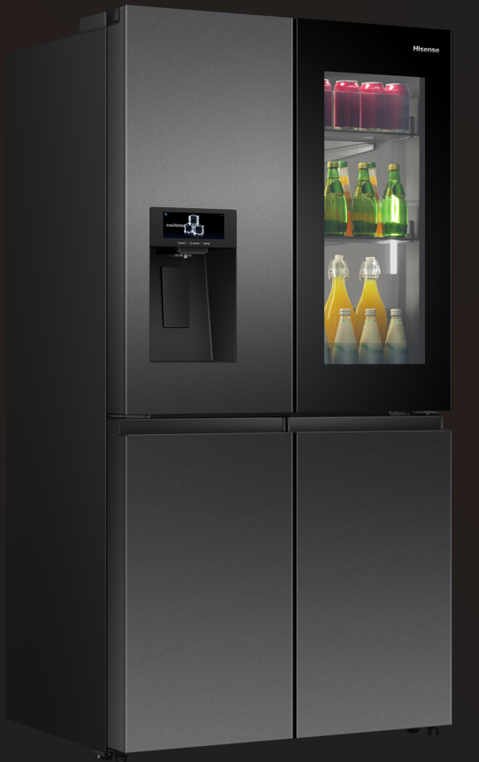 Réfrigérateur Américain Multi-Portes Hisense 617L Connecté - RQ9P600GTL