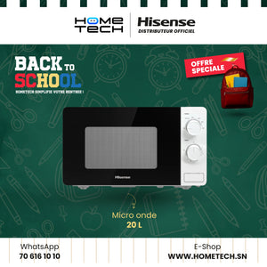 HISENSE MICRO-ONDE 20L H20MOWS1 Hometech SA