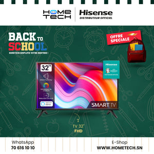 HISENSE TV 32A4GS SMART VIDAA Hometech SA